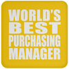 World's Best Purchasing Manager - Drink Coaster