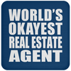 World's Okayest Real Estate Agent - Drink Coaster