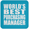 World's Best Purchasing Manager - Drink Coaster