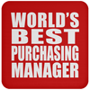 World's Best Purchasing Manager - Drink Coaster