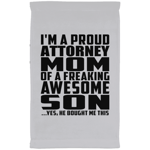 I'm A Proud Attorney Mom Of A Freaking Awesome Son, He Bought Me This SUBTWL1118 Kitchen Towel
