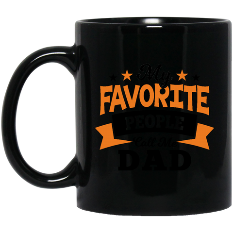Favorite Dad  Black Mug