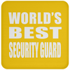 World's Best Security Guard - Drink Coaster
