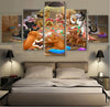 Frame 5 Panels Painting For Living Room Decor Decor Modular High Quality Pictures Wall Pictures For living room, Color - Multi