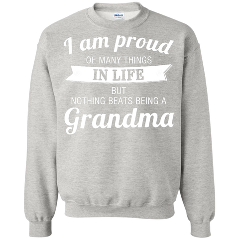 Printed Crewneck Pullover Sweatshirt  8 oz