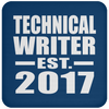 Technical Writer Established EST. 2017 - Drink Coaster