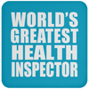 World's Greatest Health Inspector - Drink Coaster