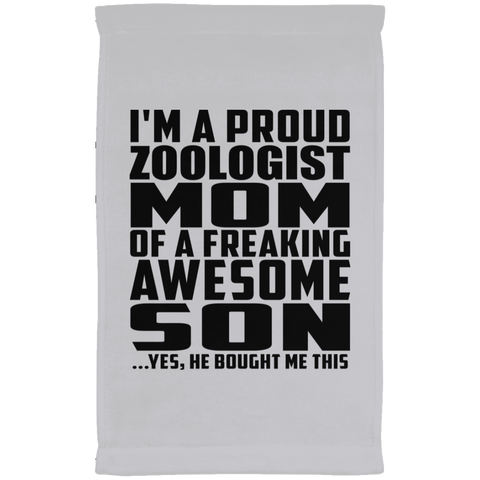 I'm A Proud Zoologist Mom Of A Freaking Awesome Son, He Bought Me This SUBTWL1118 Kitchen Towel