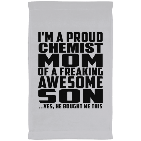 I'm A Proud Chemist Mom Of A Freaking Awesome Son, He Bought Me This SUBTWL1118 Kitchen Towel