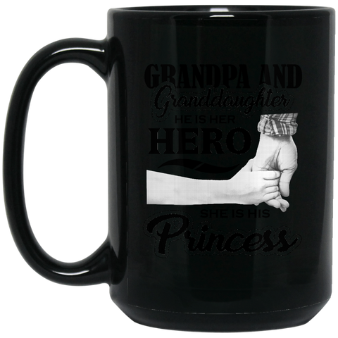 Hero 1  BM15OZ 15 oz. Black Mug