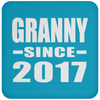 Granny Since 2017 - Drink Coaster