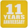 11 Years Anniversary - Drink Coaster