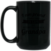 Pround Grandpa  Black Mug