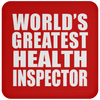 World's Greatest Health Inspector - Drink Coaster