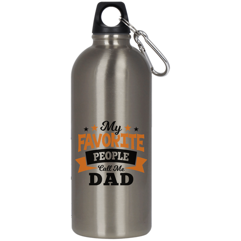 23624 Stainless Steel Silver Water Bottle