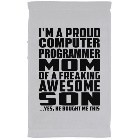 I'm A Proud Computer Programmer Mom Of A Freaking Awesome Son, He Bought Me This SUBTWL1118 Kitchen Towel