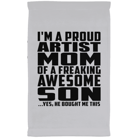 I'm A Proud Artist Mom Of A Freaking Awesome Son, He Bought Me This SUBTWL1118 Kitchen Towel