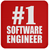 Number One #1 Software Engineer - Drink Coaster