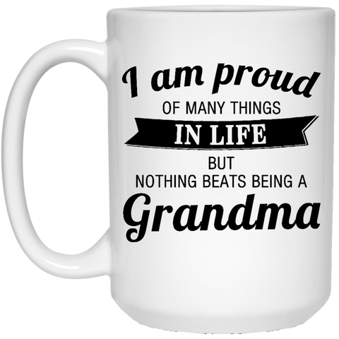 Grandpa Coffee Mug - If it ain’t broke Grandma already fixed it - Perfect Gift for Papa, Birthday, Christmas, Anniversary   - 15 oz Mug