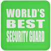 World's Best Security Guard - Drink Coaster