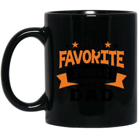 BM11OZ 11 oz. Black Mug