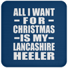 All I Want For Christmas Is My Lancashire Heeler - Coaster