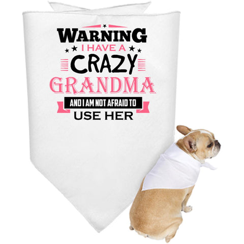 Crazy 1  3905 Doggie Bandana