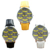 Superior New Fashion  Banana Pattern Leather Band Analog Quartz Wrist Watches June 1