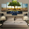 5 Panel Wall Pictures for Living Room Picture Print Painting On Canvas Wall Art Home Decor Living Room Canvas Print Painting