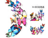 Free shipping 12pcs PVC 3d Butterfly wall decor cute Butterflies wall stickers art Decals home Decoration - Free + Shipping