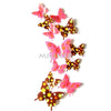 Free shipping 12pcs PVC 3d Butterfly wall decor cute Butterflies wall stickers art Decals home Decoration - Free + Shipping