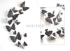 Free shipping 12pcs PVC 3d Butterfly wall decor cute Butterflies wall stickers art Decals home Decoration - Free + Shipping