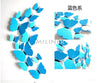 Free shipping 12pcs PVC 3d Butterfly wall decor cute Butterflies wall stickers art Decals home Decoration - Free + Shipping