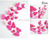 Free shipping 12pcs PVC 3d Butterfly wall decor cute Butterflies wall stickers art Decals home Decoration